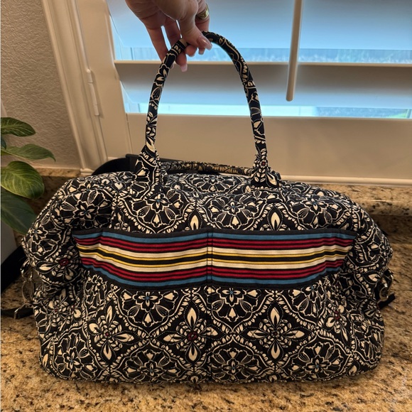 Vera Bradley Floral Grand Weekender Bag - Picture 2 of 16